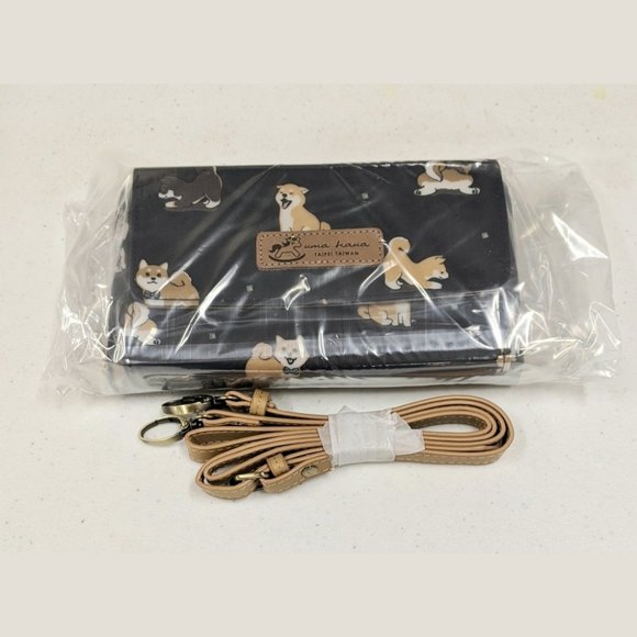 Waterproof Shiba Crossbody Shoulder Clutch Purse - Picture 11 of 16